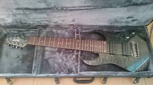Ibanez RG9QM 9 strings E-guitar