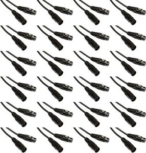 ADJ 3-pin DMX Cable - 50' (24-pack) Value Bundle