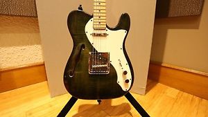 Forrest Green Guitar Tele Semi Acoustic