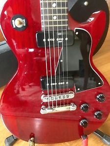 2011 Cherry Gibson Les Paul Special Junior w/ Gibson HSC