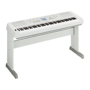 YAMAHA DGX650W DGX 650 WHITE BIANCO PIANOFORTE PIANO DIGITALE 88 TASTI LIVE