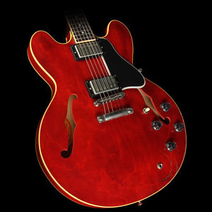 Used 2008 Gibson Custom Lee Ritenour ES-335 Electric Guitar Aged/Signed Cherry
