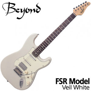 Beyond Electric Guitar Classic Standard  FSR 2016 Veil White (Rosewood)