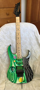 Ibanez Cosmic Swirl guitar USA custom 1991 OHSC Dan Lawrence Rare