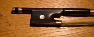 Violin bow by H R Pfretzschner (circa 1900)