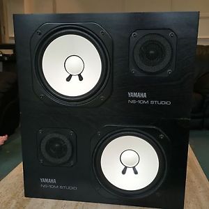 Yamaha NS-10M Pair Of Studio Monitors NS10 NS10M
