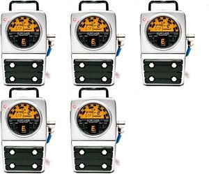 Peterson VSS-C StroboStomp Classic Pedal Strobe Tuner (5-pack) Value Bundle