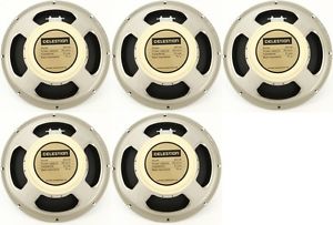 Celestion G12M-65 Creamback 12" 65-Watt Replacement Gui... (5-pack) Value Bundle