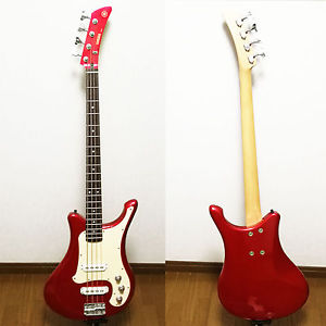 YAMAHA SBV-500 2000 Red metallic Free Shipping E-Bass RARE