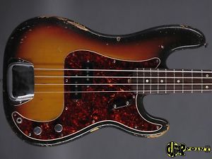 1970 Fender Precision Bass  - 3 Tone Sunburst  - Alder 3,77 Kg Light! Tone!!