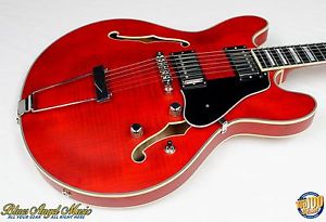 Eastman T486-RB Ray Benson Custom Electric Guitar w/ HSC, Lollar P'ups! #26511