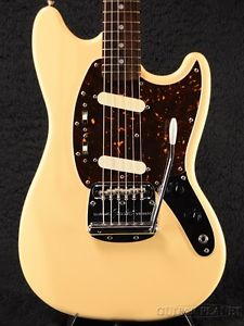 Fender Japan MG69 -Vintage White- Used  w/ Gigbag