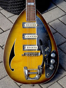 1968 VOX Spitfire Mk.VI Teardrop Hollow Body the 1st we've seen made in England.
