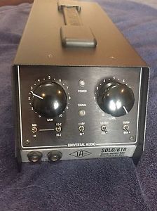 Universal Audio Solo 610 Preamp Mic Pre & DI Box