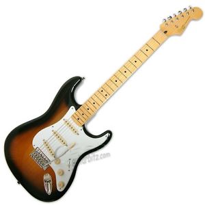 Squier Classic Vibe 50's Stratocaster Electric Guitar - 2 Tone Sunburst