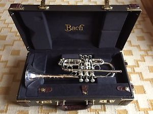 Bach Artisan AE 190 Silver Eb Trumpet - PRISTINE