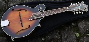 NEU Sigma MA-6 F-Style Mandoline massive Decke mit Gigbag Bluegrass Folk