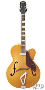 Gretsch G100CE Synchromatic Archtop Cutaway Electric Guitar Natural - 2515831521