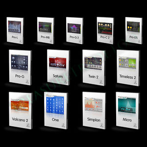 FabFilter Total Bundle '16 - Powerful Pro Plug-Ins for EQ, Mastering, FX, Mixing