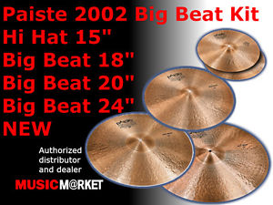 Paiste 2002 Big Beat Kit NEW