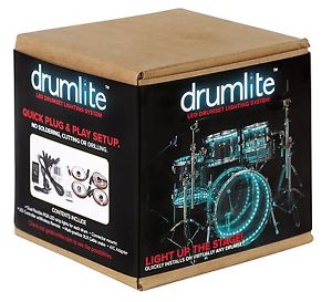 Drum Lights Dual LED Banded Lighting Kit for Drums Stage Lighting Drum Lite Band