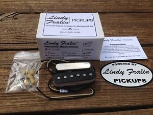NEW Lindy Fralin Blues Special Tele PICKUP SET 2% Overwound Neck w/ Cover