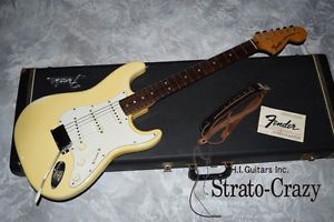 Fender Stratocaster Early '73 Olympic White Electric Free Shipping