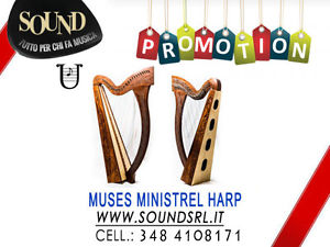 Muses Ministrel Harp - Arpa Celtica 29 Corde - Alta 98 Cm
