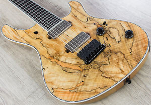 Mayones Regius 7 7-String Electric Guitar Ebony Fingerboard Trans Natural Gloss