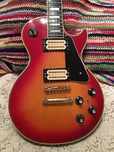 Gibson Les Paul  Custom  *VINTAGE* 1973-1975????  w/OHSC -- Modifications