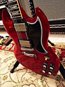 Gibson 61' Reissue VOS Custom Shop SG 2012 cherry