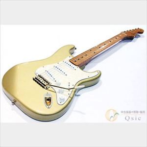 Fender Mexico 50th Anniversary Stratocaster Aztec Gold Made in 2004 free shippin
