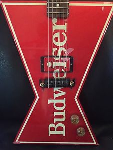 '80s Dean Budweiser Bowtie Electric Guitar Red