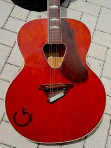 1957 Gretsch 6022 Rancher rare transitional "G" Brand model !