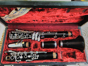B CLARINET FULL BOEHM SYSTEM BUFFET CRAMPON CONTINENTALE