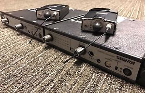 (2) SHURE psm700 IEM P7R P7T H3 frequency 524 to 554, Beltpacks & Receivers