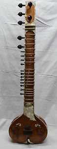NEW SINGLE WOOD PROFESSIONAL SITAR~ESRAJ~DILRUBA~TOON WOOD FIBRE BOX STRING MM