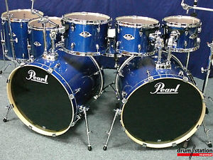 Pearl Export Doppel Bassdrum Set  22,22,10,12,13,14,16