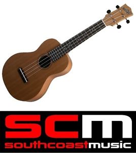 MATON SOLID CEDAR TOP CONCERT UKULELE SOLID BLACKWOOD WITH PICKUP & CASE NEW!