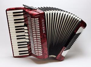 AKKORDEON HOHNER Concerto III T, überholt, 3 Jahre Gewährleistung, neuwertig