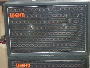 WEM Starfinder 2 x12 Speaker Cabinet with 100A Crescendos ( Pink Floyd style)