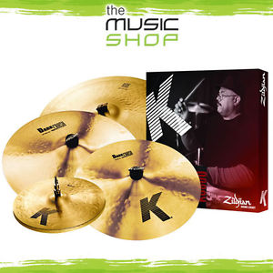 New Zildjian K Cymbal Value Pack 14", 16", 18" & 20" - K0800 Box Set