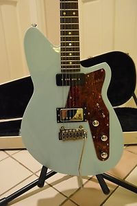 Reverend Double Agent III Electric Guitar w/ Hard Case - "Chronic Blue"