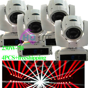 4pcs Touch Screen 7R 230W Sharpy Beam Spot Moving Head Light for stage DJ club
