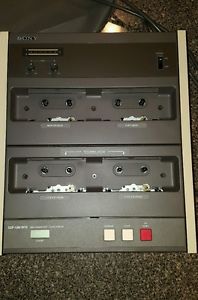 Demo SONY CCP-1300RFD Standard Cassette Reformatter/Dup