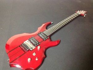 Excellent! ESP Japan -Edwards- Forest Guitar E-FR-130GT Red 24f Seymour Duncan