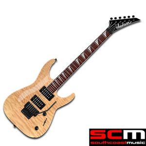 NEW JACKSON DINKY ELECTRIC GUITAR JS32Q QUILT MAPLE ARCH TOP NATURAL BLOND