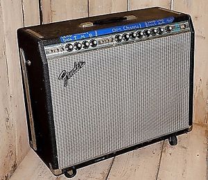 Vintage 1976 Fender Twin Reverb Silverface 2x12 Heavily Modded!