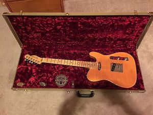 FENDER SELECT TELECASTER  CARVED MAPLE TOP ELECTRIC GUITAR AMERICAN