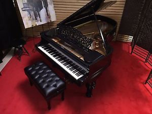 VICTORIAN ART CASED STEINWAY B GRAND PIANO With a COMPLETE RESTORATION!